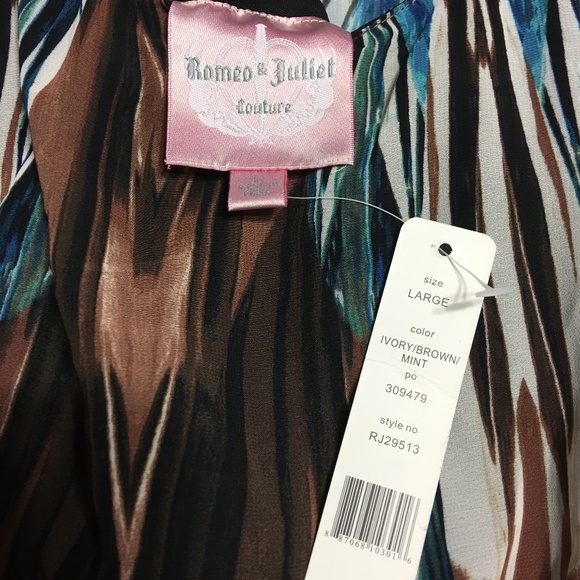 Romeo & Juliet Couture - NWT - Large - Picture 3 of 4